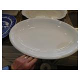 Large glazed platter