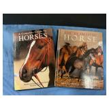 2 hardback horse books