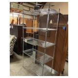 6ï¿½ Tall 5-Tier adjustable wire shelf