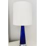 ART GLASS BLUE DECORATIVE LAMP