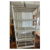PLASTIC RACK WITH 4 SHELVES