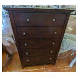CHEST OF DRAWERS SHOWS WEAR, 32X18X48