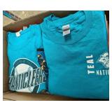 TRAY OF COASTAL T SHIRTS XL, MISC