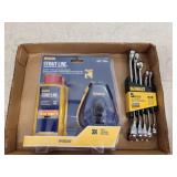 DEWALT WRENCHES AND CHALK LINE
