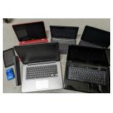 LAP TOPS, TABLETS, CAMERA UNTESTED