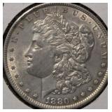 1880 MORGAN SILVER DOLLAR