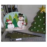 GROUP-BATTERY POWERED METAL CHRISTMAS TREE,