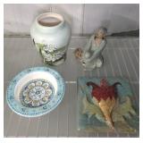 MUDMAN, CERAMIC TILE, GINGER JAR, BOWL