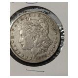 1880 MORGAN SILVER DOLLAR