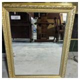 MIRROR IN GOLD TONE FRAME