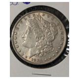 1885 MORGAN SILVER DOLLAR