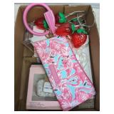 KATE SPADE AIR POD CASE, STRAWBERRY LIGHTS,