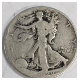 1929-S WALKING LIBERTY HALF DOLLAR