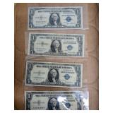 4-1935 1 DOLLAR SILVER CERTIFICATES