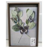 SHADOWBOX STYLE BUTTERFLY WALL ART