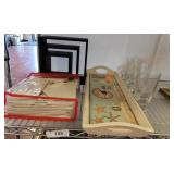 GLASSES, LETTER SET, Dï¿½COR TRAY