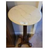 MARBLE TOP FERN STAND