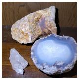 COLLECTOR ROCKS, GEODES, MISC