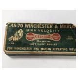 VINTAGE WINCHESTER 45-70 10 ROUNDS WITH EXTRA