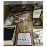 TRAY OF COSTUME JEWELRY