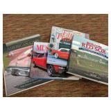 ASSORTED COFFEE TABLE BOOKS, RED SOX, MISC CARS