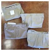 4 PAIR DRESS PANTS SIZE 40