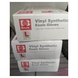 VINYL SYNTHETIC EXAM GLOVES