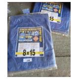 2- 8X15 TARPS