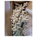 PRE LIT FROSTED CHRISTMAS TREE 60IN