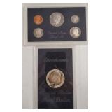 1983 US MINT SET, US PROOF IKE DOLLAR 1974