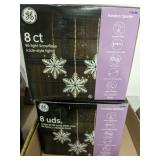 8CT SNOWFLAKE LIGHTS