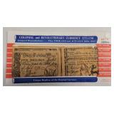 SET OF COLONIAL/REV WAR CURRENCY