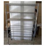 METAL ROLLING RACK 48X18X74