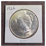 1922 SILVER PEACE DOLLAR