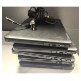 GROUP OF 5 DELL LAPTOPS, UNTESTED WITH 1 CHARGER