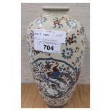 CHINESE POTTERY OVOID VASE 14.5IN