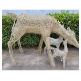 GROUP LIGHTED REINDEER Dï¿½COR