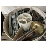 ASSORTED HARDWARE, FASTENER TRAYS