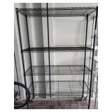 5 TIER METAL ROLLING RACK