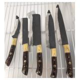 DAMASCUS STYLE CHEFS KNIFE SET