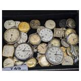 ASSORTED WATCHES AND POCKET WATCH PARTS