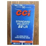 CCI STANDARD VELOCITY 50 ROUNDS