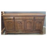 BUFFET-3 DRAWER, 4 DOOR