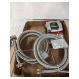 BRAIDED STAINLESS HOSES, TAPE MEASURES