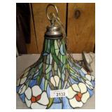 TIFFANY STYLE HANGING LIGHT 12IN