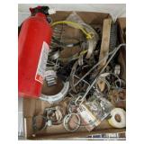 CLAMPS, HOSE CLAMPS, EXTINGUISHER