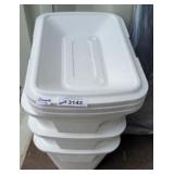 3 STYROFOAM COOLERS