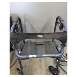 INVACARE HANDICAP WALKER W/ SEAT