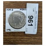 1934-D PEACE DOLLAR