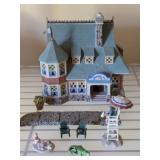 DEPT 56 SEASONS BAY HOUSE AND ACCESSORIES